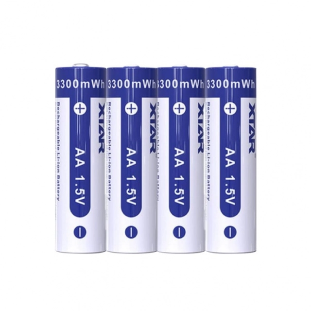 XTAR punjiva litijum jonska baterija AA 2000mAh 1.5V XTAR-AA2000