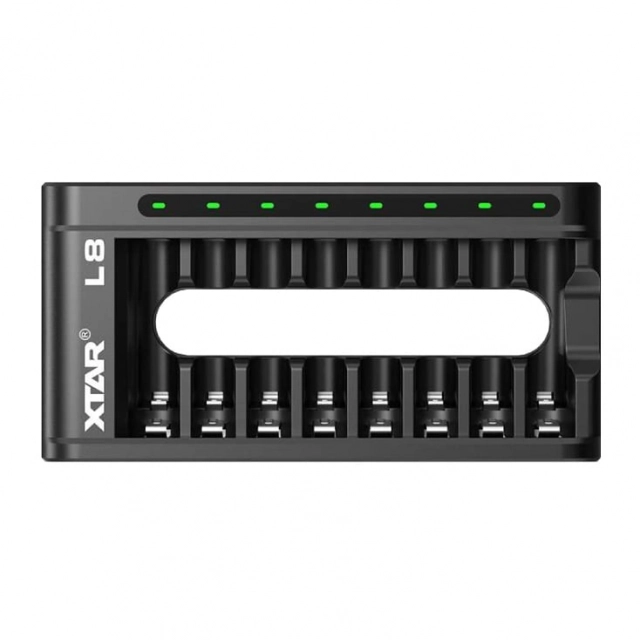 XTAR USB punjač AAA/AA Li-ion i Ni-MH akumulatora do 8 kom. XTAR-XTL8