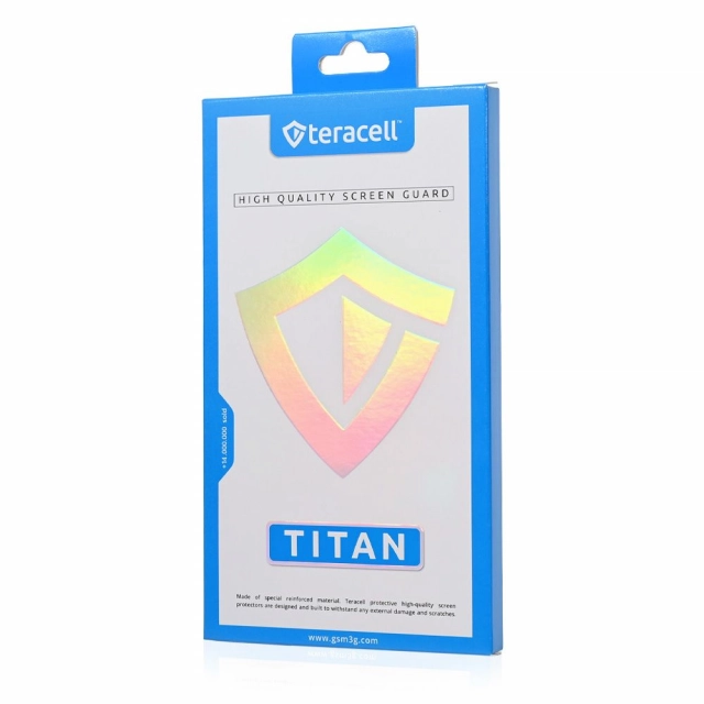 Zastitno staklo Tempered glass Teracell Titan 2.5D za iPhone 11 Pro Max 6.5/XS Max crni