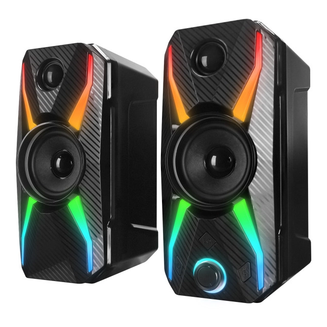Zvučnici 2.0 Rampage RMS-X5 3Wx2 USB RGB