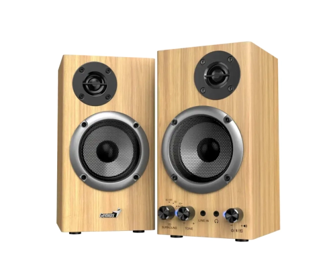 Zvucnici Genius SP-HF520 BT Pine Wood EU 100-240V