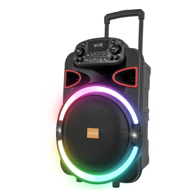 Zvucnik Mikado MD-80KP 40W,3600mAh 3,5mm USB, Bluetooth, micro SD crni