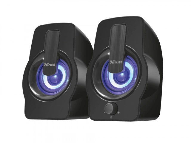 Zvucnik TRUST Gemi 2.0/12W(6W RMS)/ RGB/crna