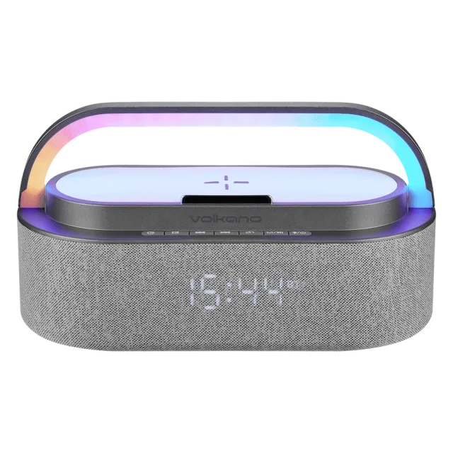 Zvučnik+Alarm+Wireless punjač za mob Volkano Dawn VK-3132-GR